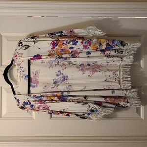 Umgee Duster Kimono Top Size Large